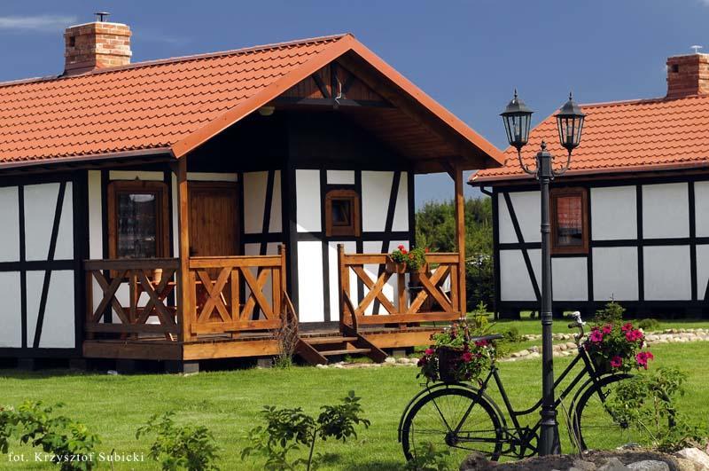 Domki Dzika Roza Ujście-Darłowskie Exteriör bild